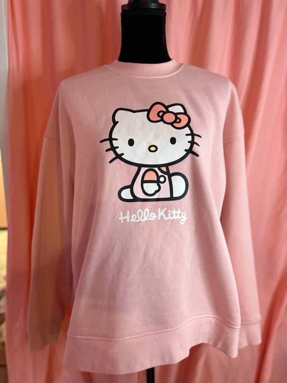 Hello Kitty Pink Hoodie - Light Pink